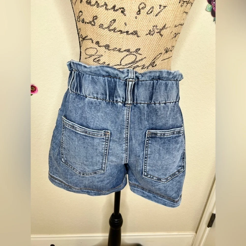 High Waist Y2K Denim Shorts